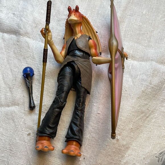 Hasbro Other - Star Wars the Black Series Phantom Menace Jar Jar Binks 6” Hasbro action figure.